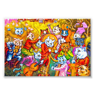 Impression Photo Cat Musical Band