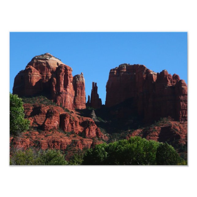 Impression Photo Cathedral Rock à Sedona Arizona Monument (Devant)