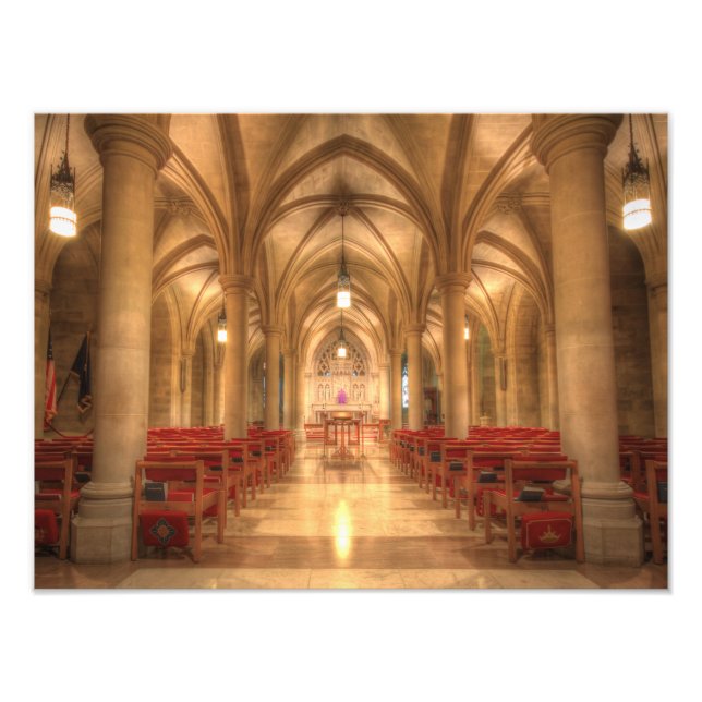 Impression Photo Cathédrale nationale de Washington Bethlehem Chape (Devant)