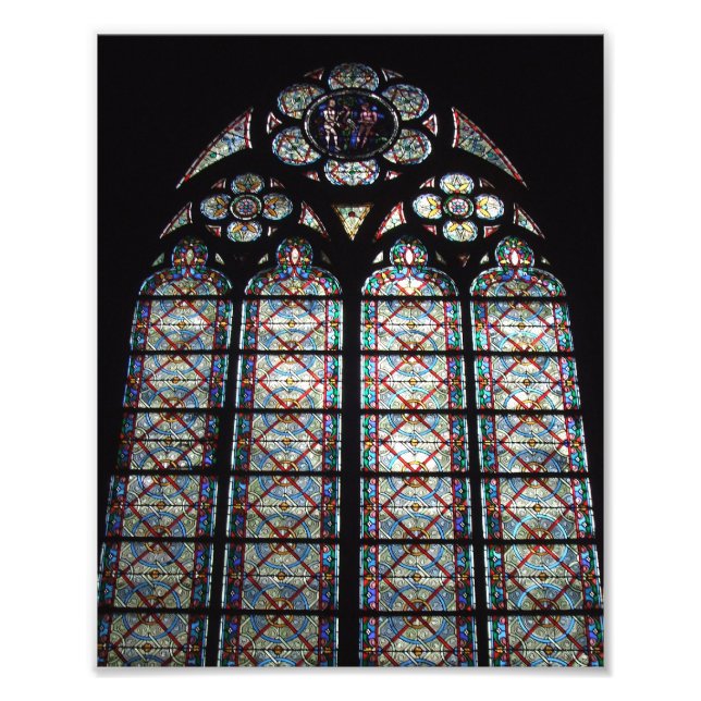 Impression Photo Cathédrale Notre-Dame de verre (Devant)