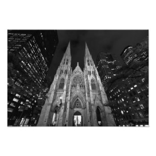 Impression Photo Cathédrale Saint-Patrick, New York