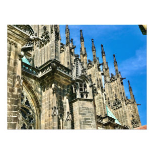 Impression Photo Cathédrale Saint-Vitus - Prague, République Tchèqu