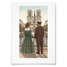 Impression photo catholique de Saint Louis & Zelie
