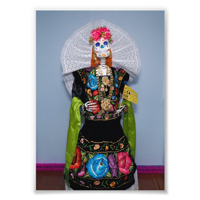Impression Photo Catrina Tehuana  (Devant)