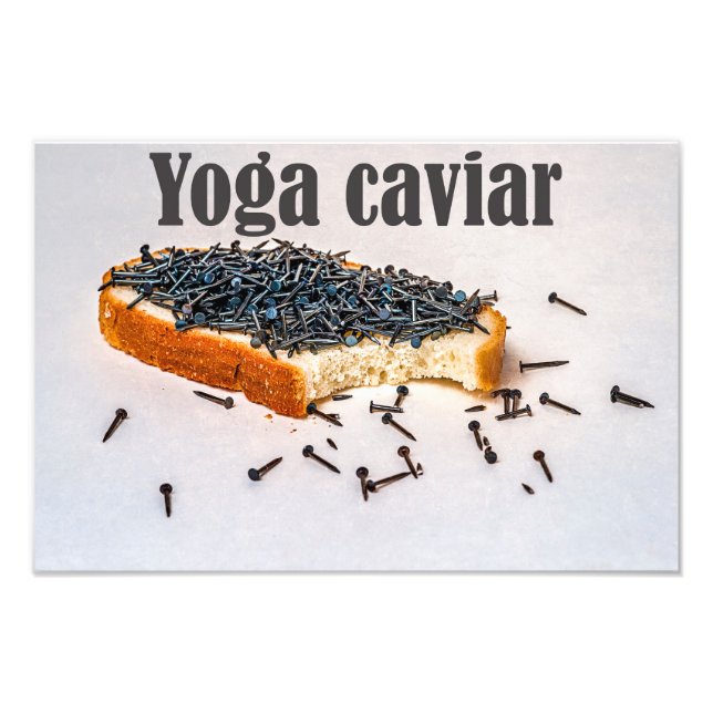 Impression Photo Caviar de yoga (Devant)