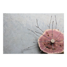 Cèdre rouge oriental Sculpture Oblique