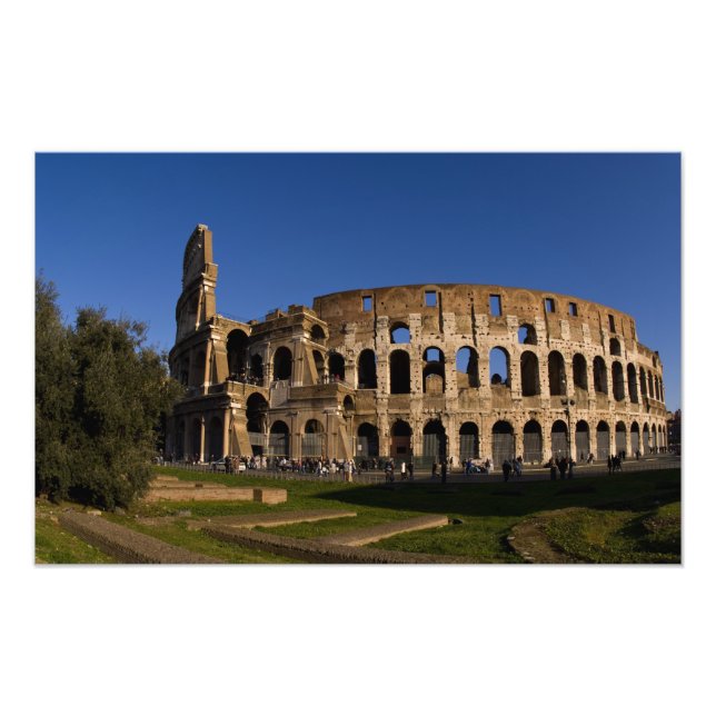 Impression Photo Célèbre Colisée à Rome Italie Monument 2 (Devant)