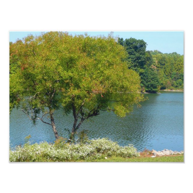 Impression Photo Centennial Lake in Ellicott City Maryland (Devant)