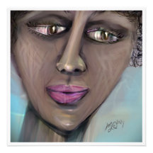 Centered Personality Portrait Modern Feminine 