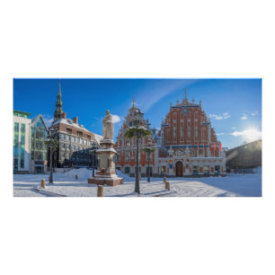 Impression Photo Centre-ville historique de Riga, Lettonie
