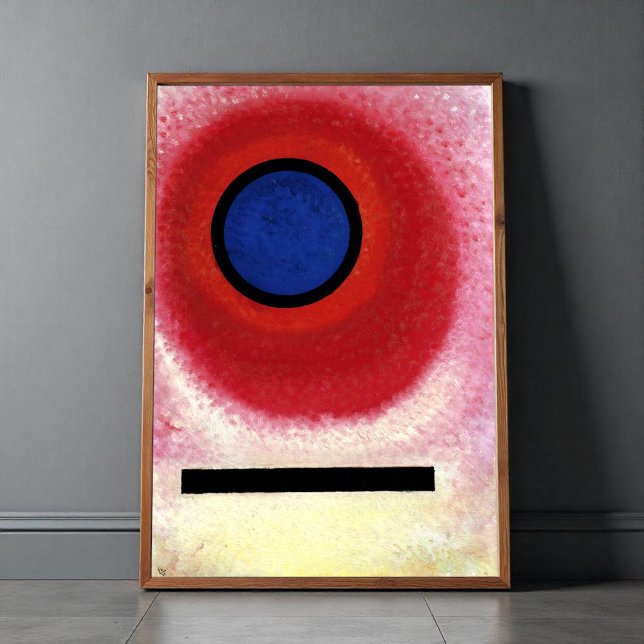Impression Photo Cercle bleu II par Kandinsky, 1925 (Créateur téléchargé)