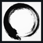 Impression Photo Cercle Zen Enso<br><div class="desc">Zen Spirit & Enso, Zen Circles. Enso est un mot japonais signifiant "cercle" et un concept fortement associé au zen. Il symbolise l'Absolu, l'illumination, la force, l'élégance, l'Univers et le vide ; il peut aussi symboliser l'esthétique japonaise elle-même.</div>
