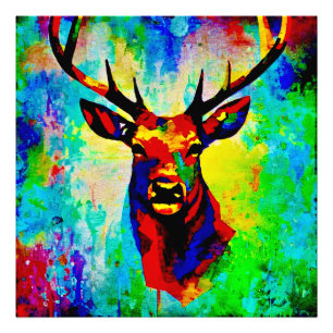 Impression Photo  cerf majestueux