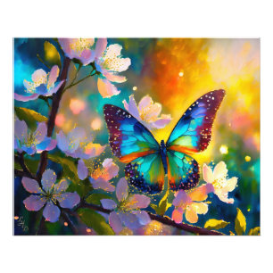 Impression Photo Cerise Imaginaire Sunrise Papillon 