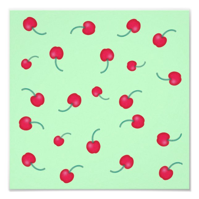 Impression Photo Cerises Mignonnes (Devant)
