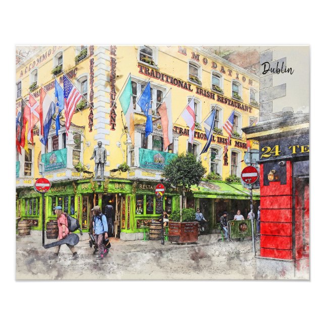 Impression Photo C'est Dublin-Irlande (Devant)