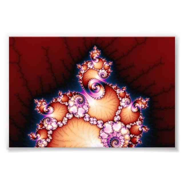 Impression Photo C'Est Le Point - L'Art Fractal (Devant)