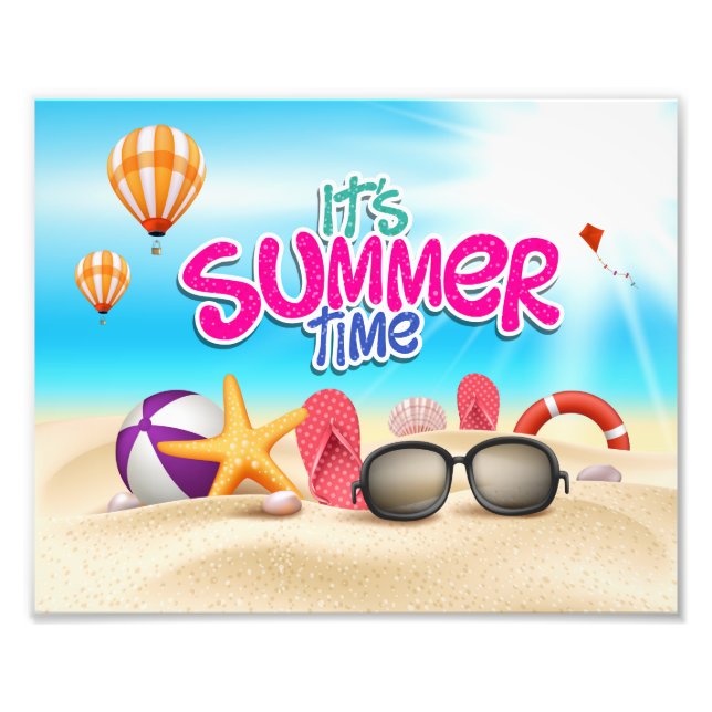 Impression Photo C'est l'été (Devant)