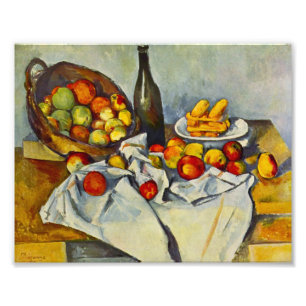 Impression Photo Cezanne Le panier des pommes Imprimer