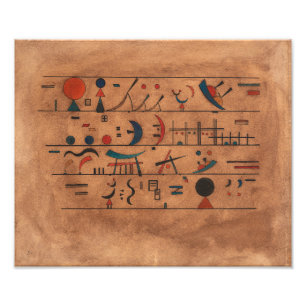 Impression Photo Chaînes de caractères Wassily Kandinsky