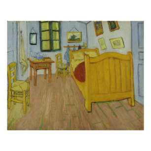 Impression Photo Chambre à Arles, Peinture à l'huile, Vincent Van G