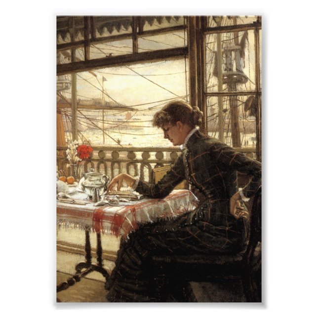 Impression Photo Chambre avec vue sur le port (Devant)