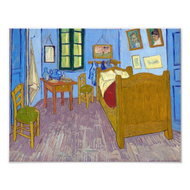 Impression Photo Chambre de Vincent à Arles | Van Gogh | (Devant)