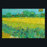Impression Photo Champ avec Iris près d'Arles par Vincent van Gogh<br><div class="desc">Vincent van Gogh - Champ avec Irises près d'Arles,  1888. Vincent Willem van Gogh (1853-1890) était un peintre postimpressionniste hollandais qui devint à titre posthume l'une des figures les plus célèbres et influentes de l'histoire de l'art occidental.</div>