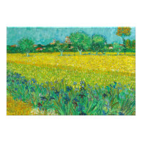 Champ avec Iris près d'Arles par Vincent van Gogh