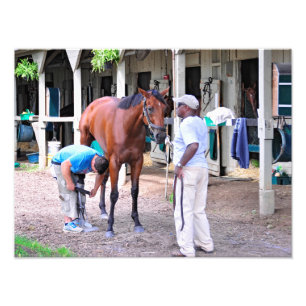 Impression Photo Champ de courses historique de Saratoga