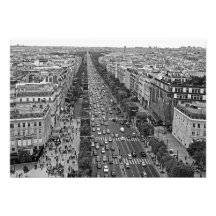 Champs Elysées de l'Arc de Triomphe