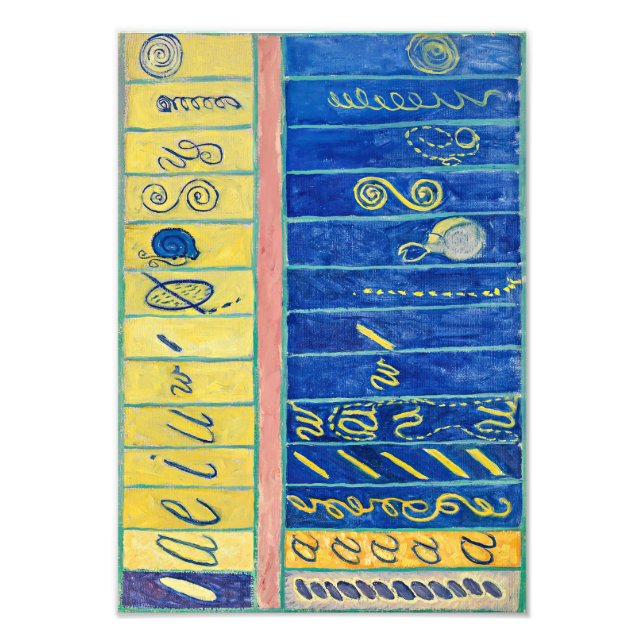 Impression Photo Chaos primitif 13 | Hilma af Klint | (Devant)