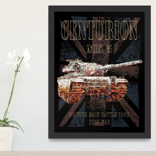 Impression Photo Char de combat principal Centurion MK 5 britanniqu (Créateur téléchargé)