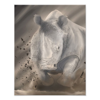 Impression Photo Chargement Rhino (Rhino-1)