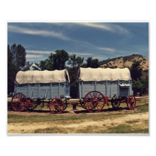 Impression Photo Chariots de Conestoga