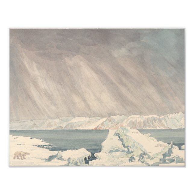 Impression Photo Charles Hamilton Smith - Spitzbergen, (Devant)