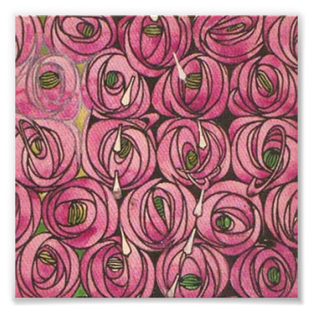 Impression Photo Charles Rennie Mackintosh (Devant)