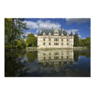 Impression Photo Château d'Azay-le-Rideau, Indre-et-Loire, 4