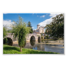 Château de Bourdeilles et Pont de Pierre, France