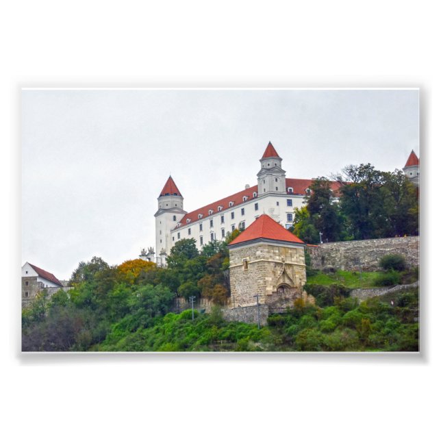 Impression Photo Château de Bratislava, Slovaquie (Devant)