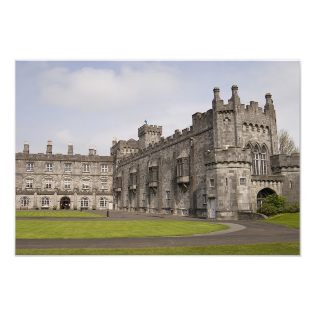 Impression Photo Château de Kilkenny, comté de Kilkenny, Irlande. (Devant)