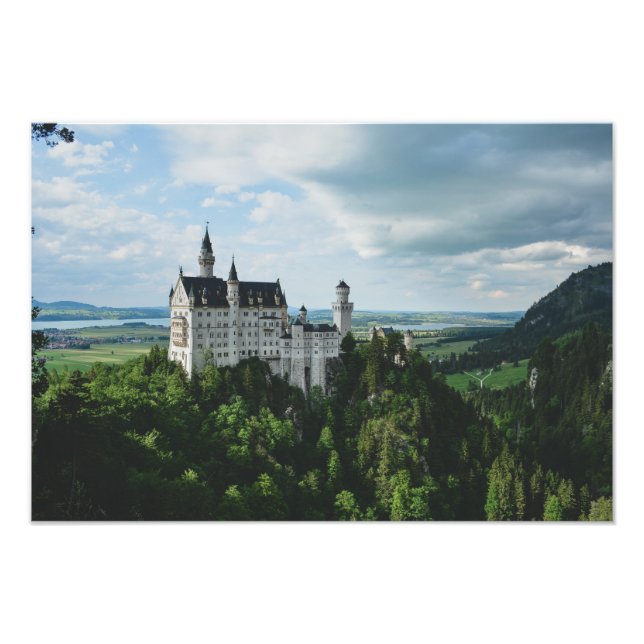Impression Photo Château de Neuschwanstein (Devant)