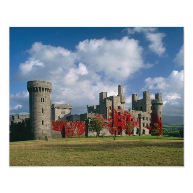 Impression Photo Château de Penrhyn, Gwynedd, Pays de Galles (Devant)