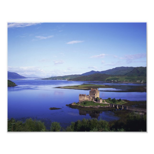 Impression Photo Château d'Eilean Donan, Dornie, Highlands, (Devant)
