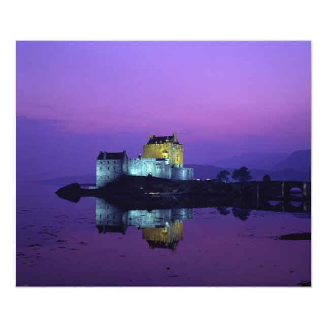 Impression Photo Château d'Eilean Donan, Highlands, Écosse (Devant)