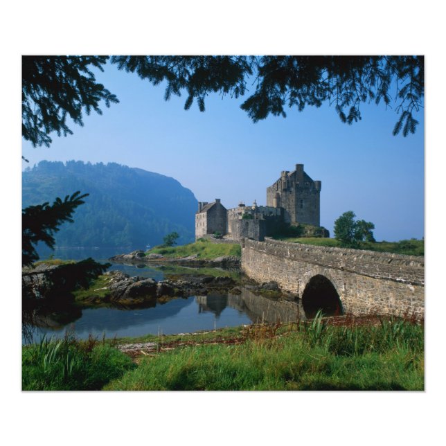 Impression Photo Château d'Eilean Donan, Highlands, Écosse 2 (Devant)