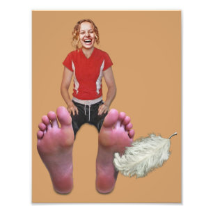 Impression Photo Chatouille mes pieds