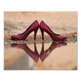 Impression Photo Chaussures rouges