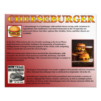 Impression Photo Cheeseburger