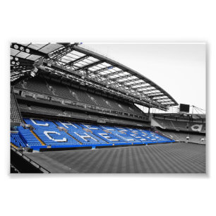 Impression Photo Chelsea FC Stamford Bridge West Stand London